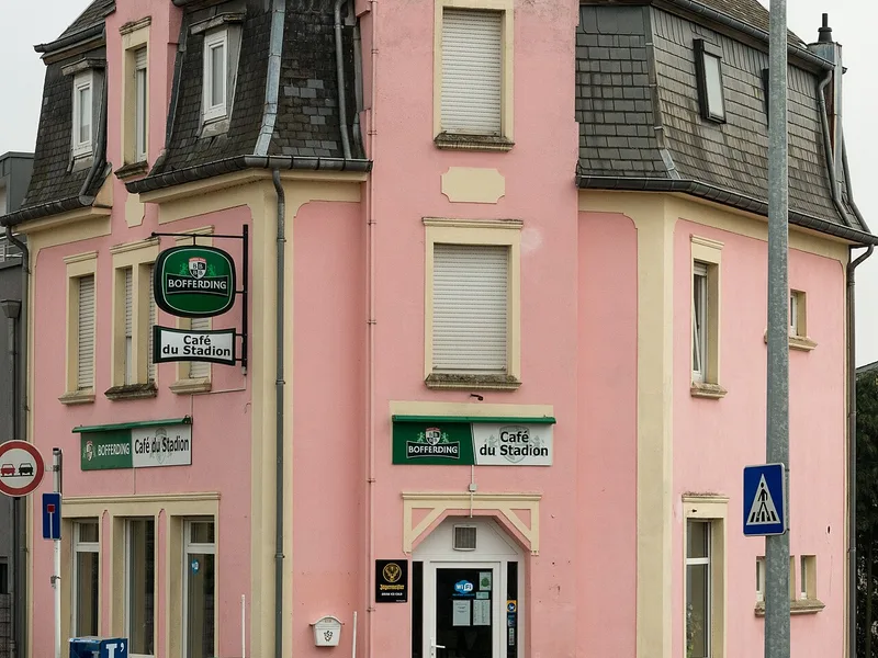 Pink shop — Café du Stadion, Bettembourg