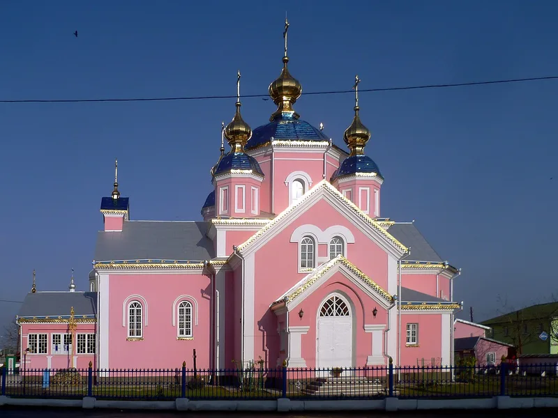 Pink church — Kovel Church, Kovel
