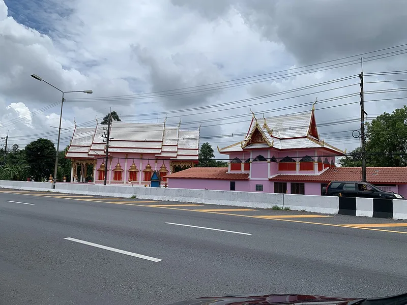 Pink church — Pink Temple, Nakhon Nayok, Nakhon Nayok